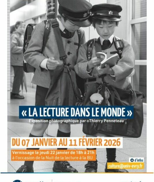 Exposition photographique « La lecture dans le monde » – Thierry Penneteau