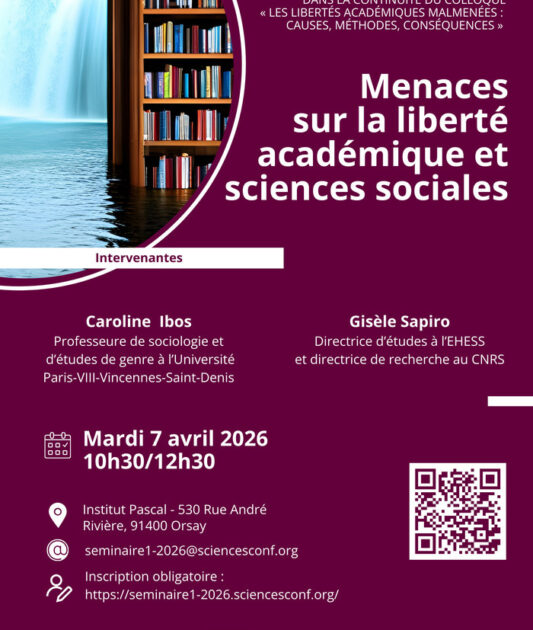 Menaces sur la liberté académique et sciences sociales