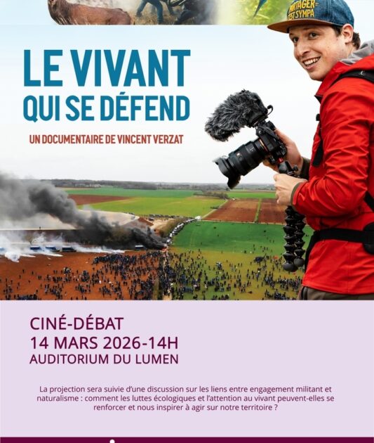 Ciné-débat : Le vivant qui se défend