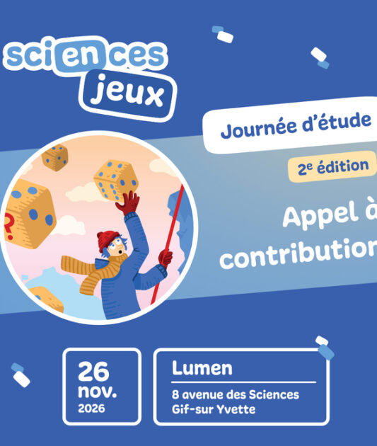 Appel à contribution Journée Sciences en jeux
