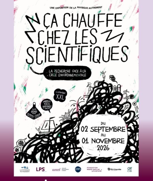 Exposition Ça chauffe chez les scientifiques : la recherche face à la crise environnementale