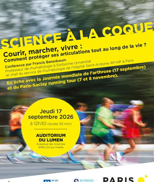 Science à la coque : Courir, marcher, vivre : comment protéger ses articulations tout au long de la vie