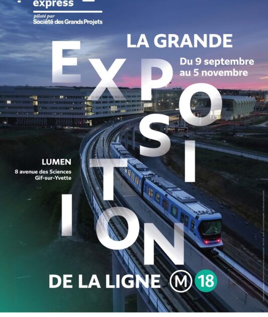 La grande exposition de la ligne 18 au Lumen